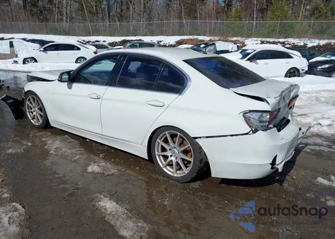 2013 BMW 328I xDrive z USA, uszkodzony, nr VIN WBA3B3G54DNP38397